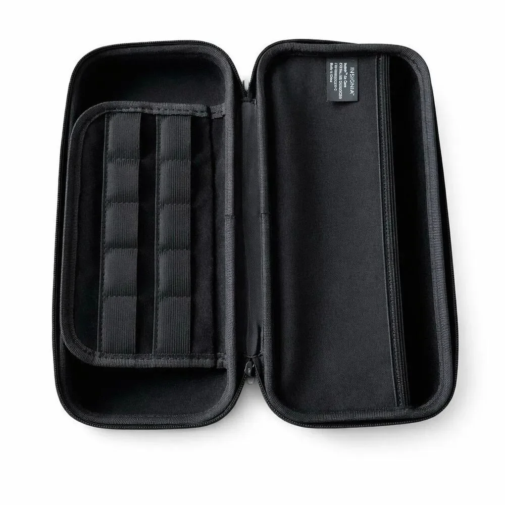 Nintendo Switch Hard Shell Carrying Case – Black (Zipper Needs Repair)